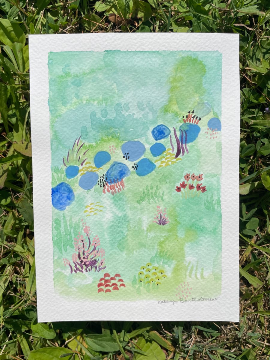 Old Stone Walls #2 by Kathryn Bartholomew 