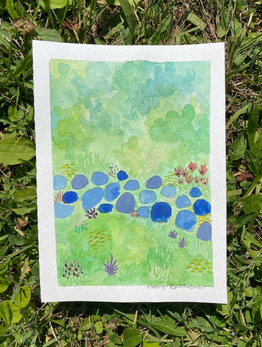 Old Stone Walls #5 by Kathryn Bartholomew 