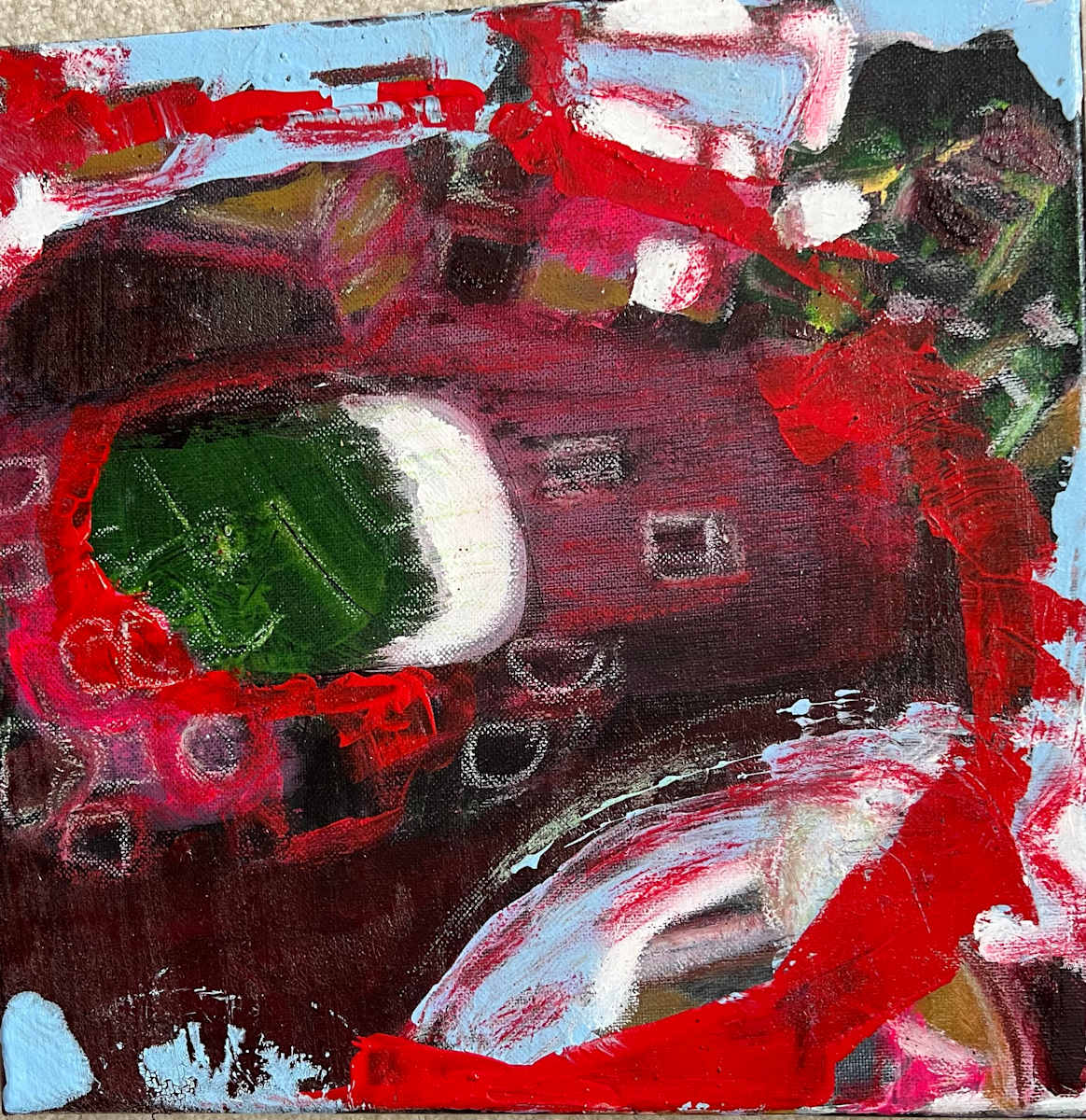 Free Fall Flavors #1, 2021, Quadriptych by Tamara Sweere, Image 18.