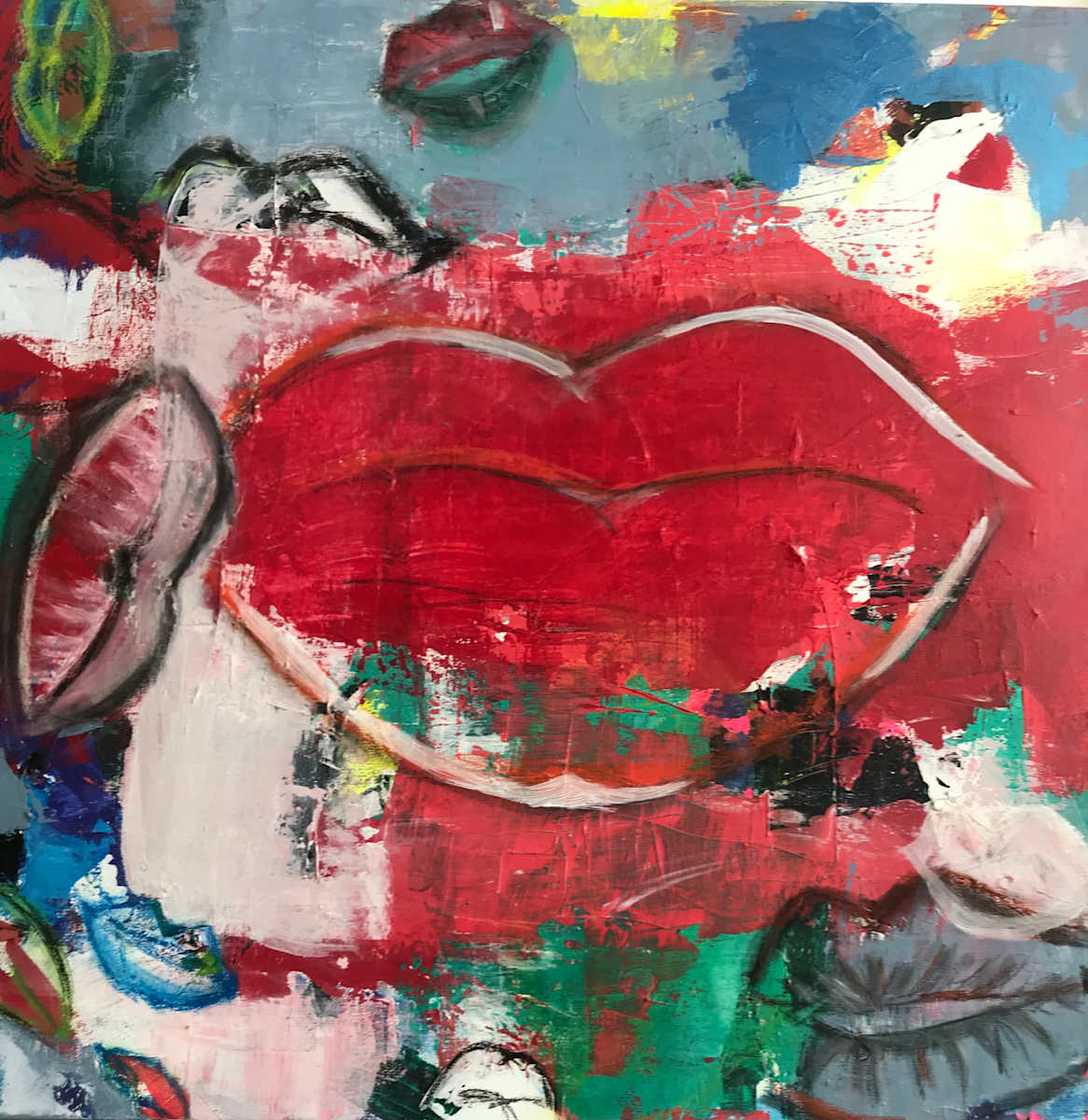 Big KISS #4, 2020 by Tamara Sweere, Image 8.