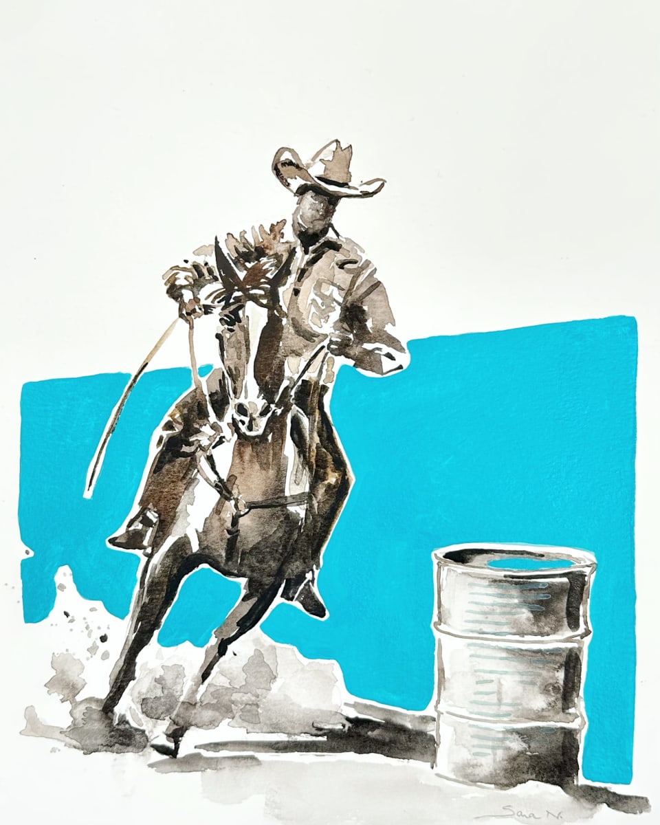 Barrel Racer by Sara Nygård-Hätönen 