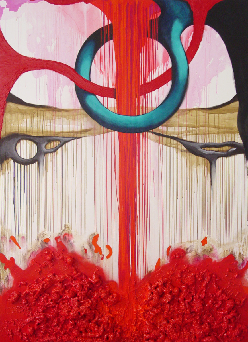 Glifos mutantes con interacción de la materia by Verny Sanchez 