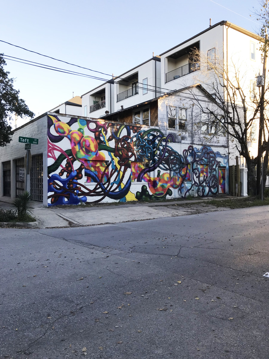 Mural festival HUE Houston 2017 by Verny Sanchez 