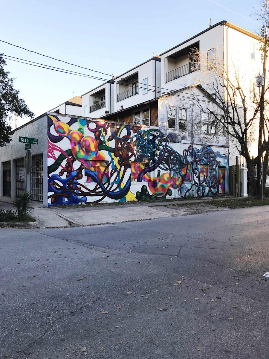 Mural festival HUE Houston 2017 by Verny Sanchez, Image 1.