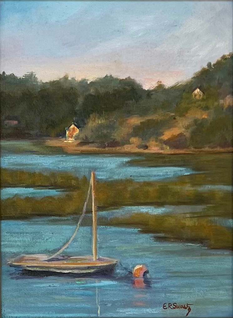 Anchored at Sunset by Elizabeth Ryan Swartz, Image 1.