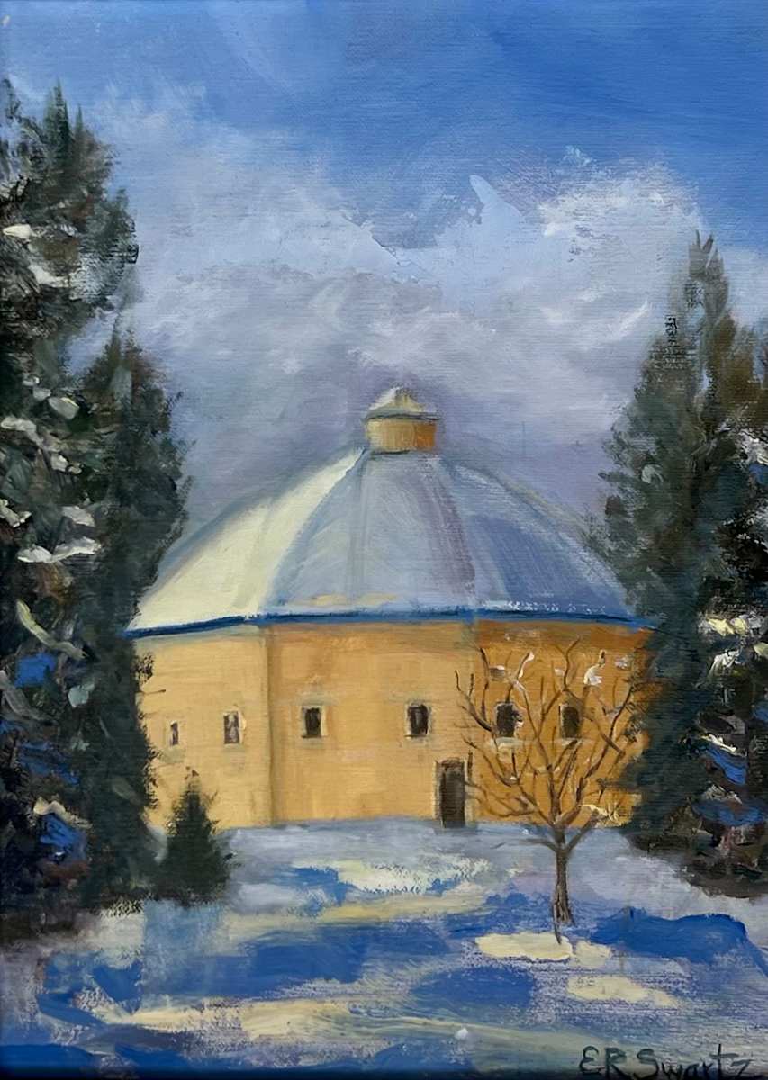 The Round Barn by Elizabeth Ryan Swartz, Image 1.