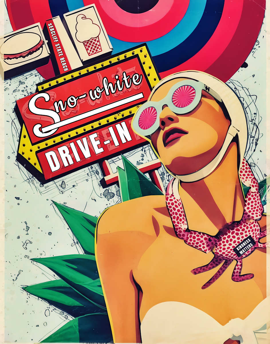 SNOW WHITE BATHING BEAUTY by Cristina Sayers, Image 1.