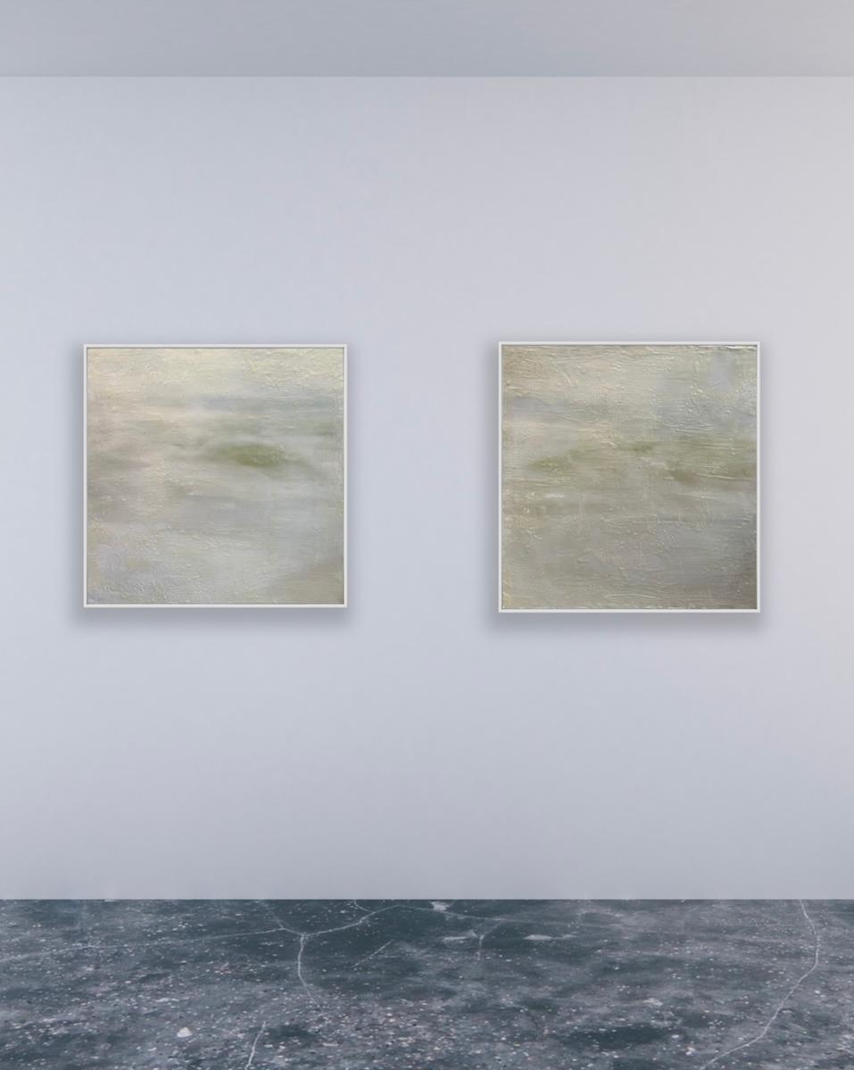 the surf diptych or surf I + surf II by Saltwater Fine Art | Susan J Roche, artist, Image 2.