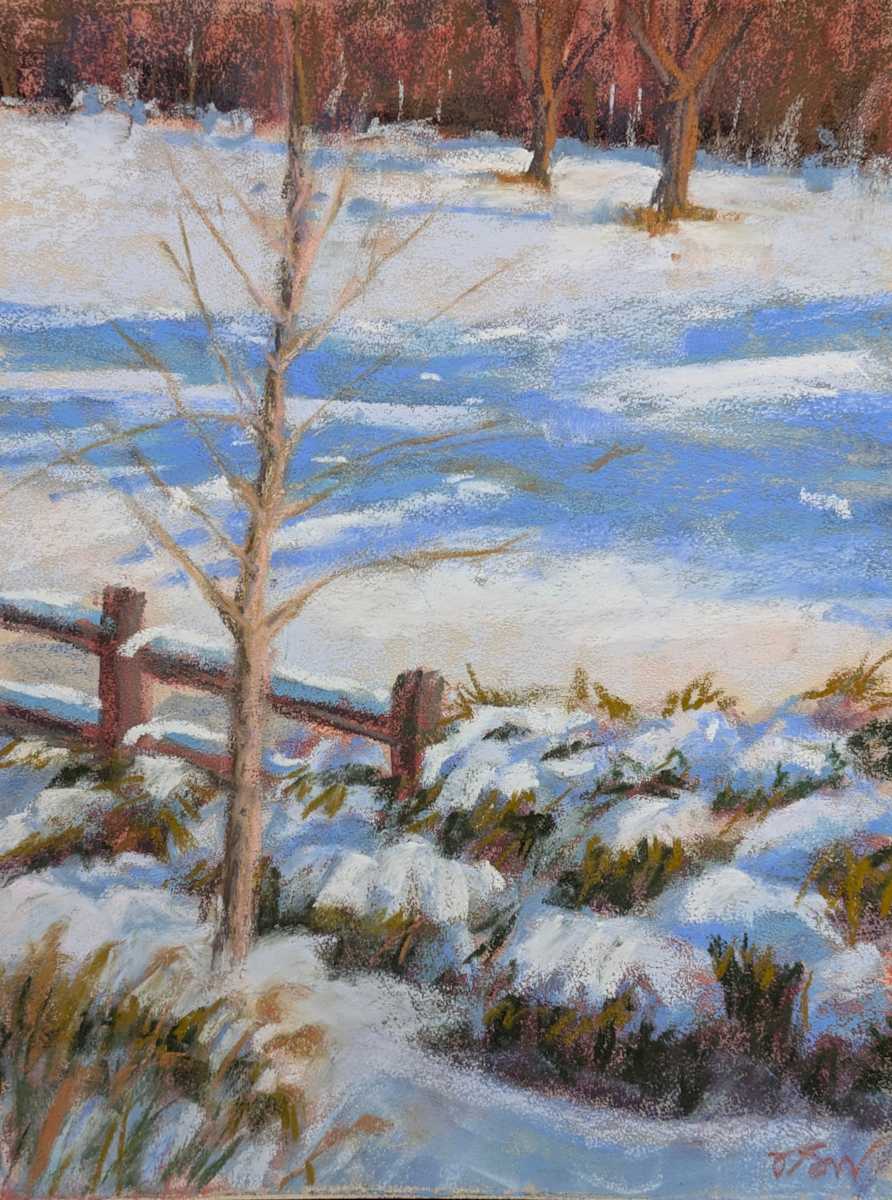 Snow Laden by Phyllis S. Willey 