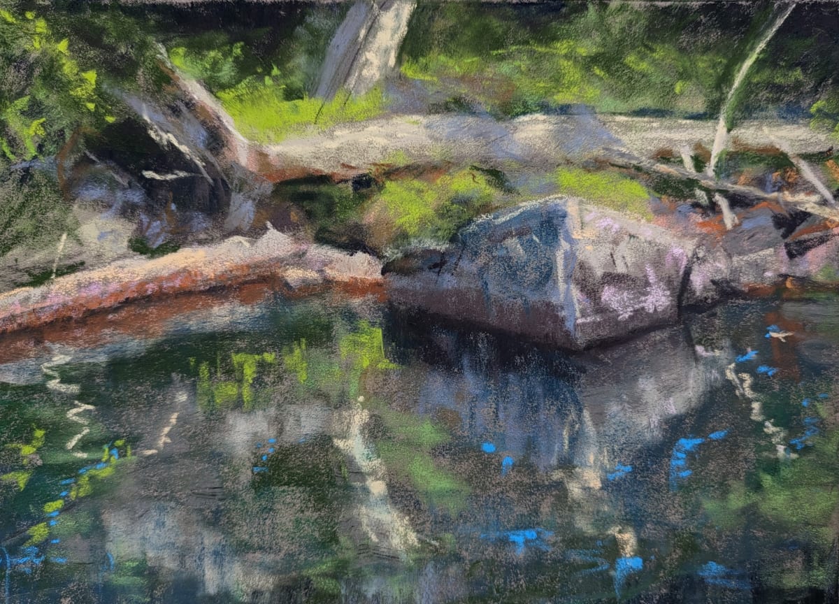 Still Water (study) by Phyllis S. Willey 