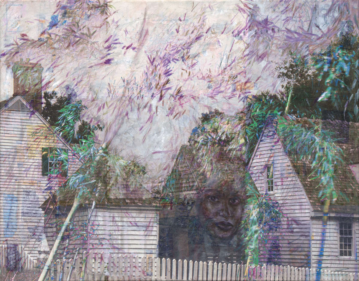 Imported forest nymph in Yorktown by Kate Brogdon 