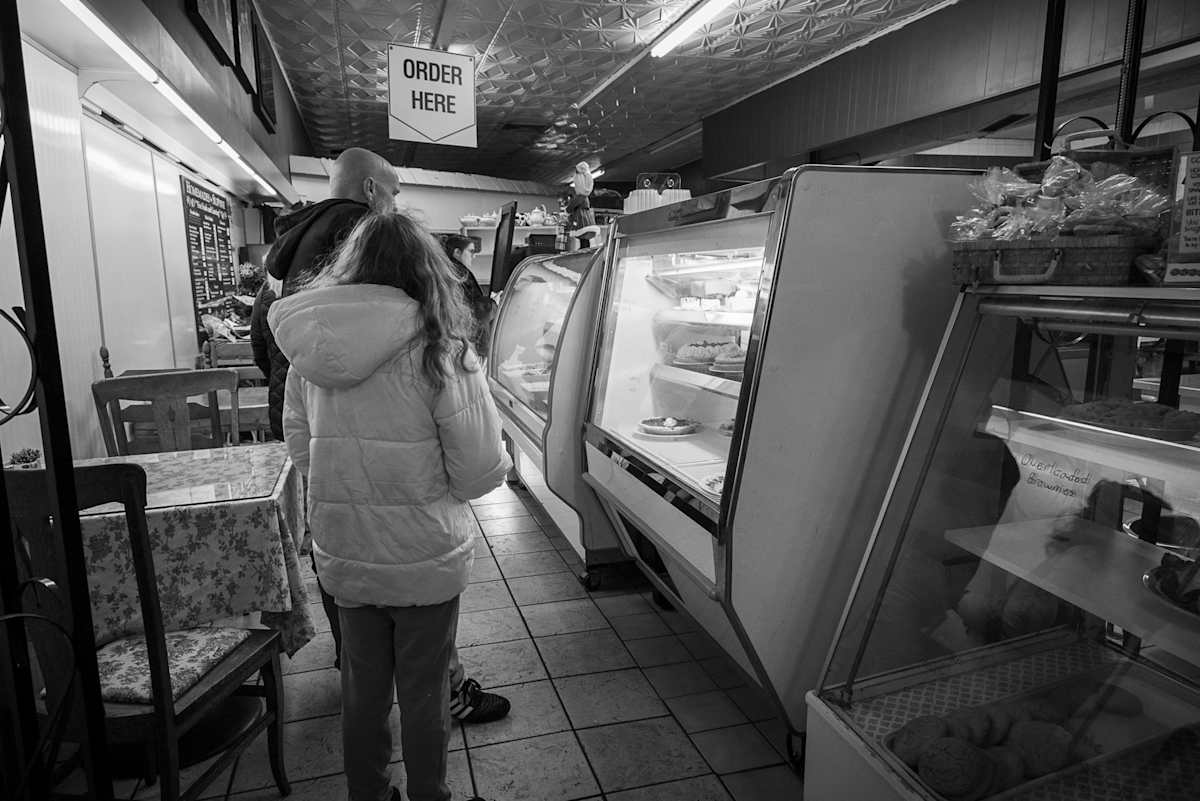 Ordering pies by Kate Brogdon 