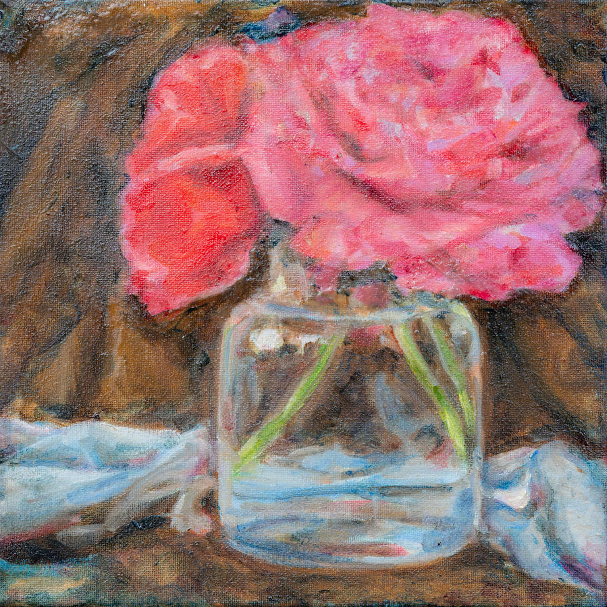 Pinkest roses by Kate Brogdon 