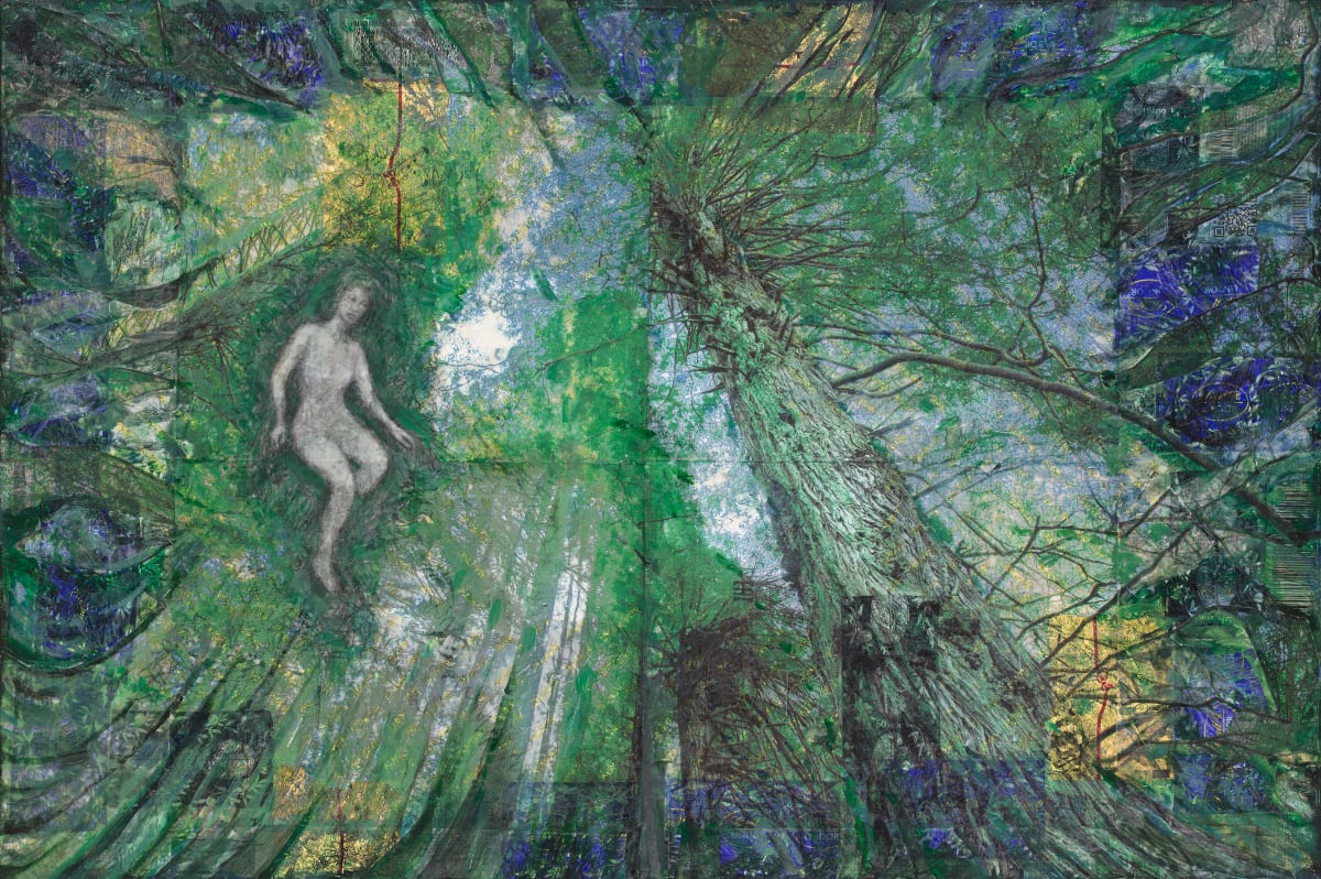 Redwood forest nymph losing hope by Kate Brogdon 