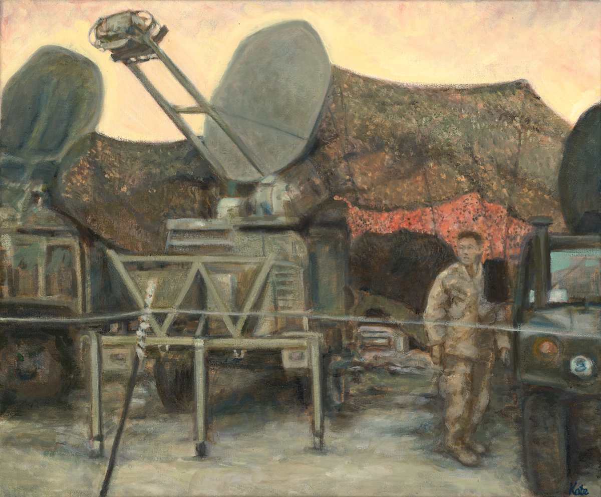 Satellite terminals by Kate Brogdon, Image 1.