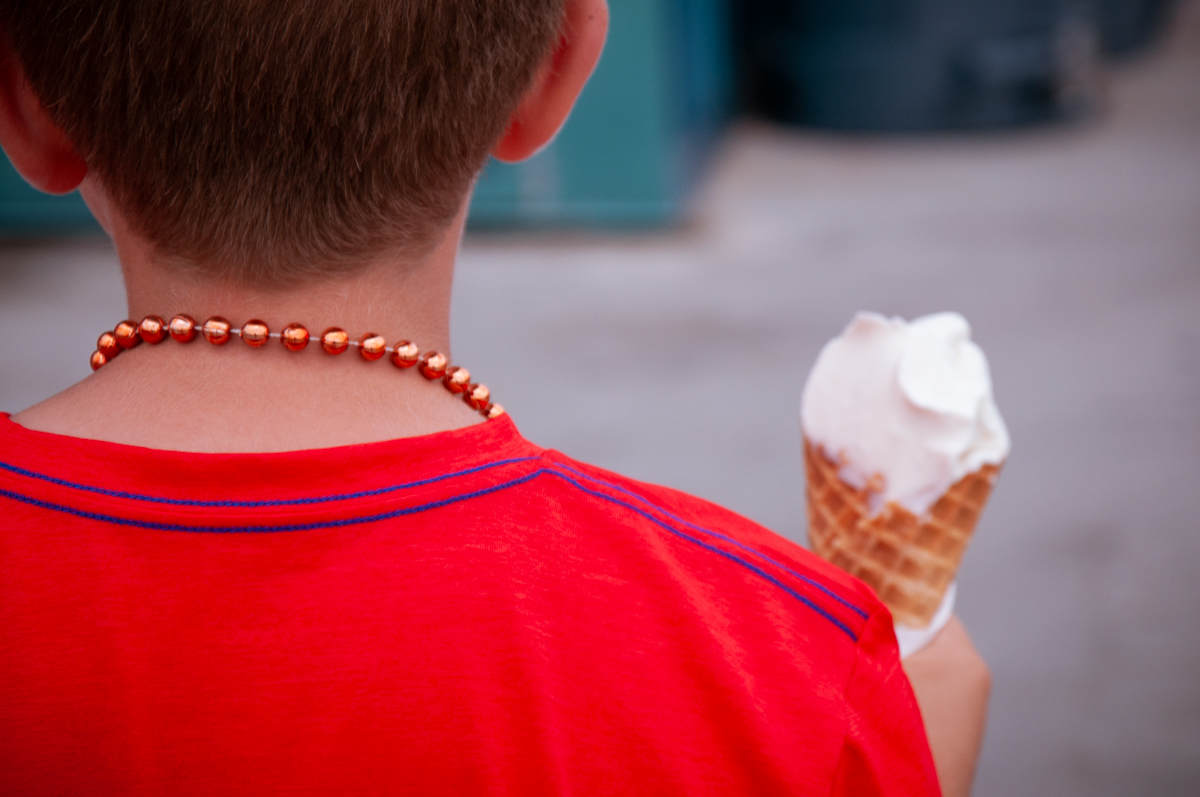 Vanilla ice cream by Kate Brogdon 