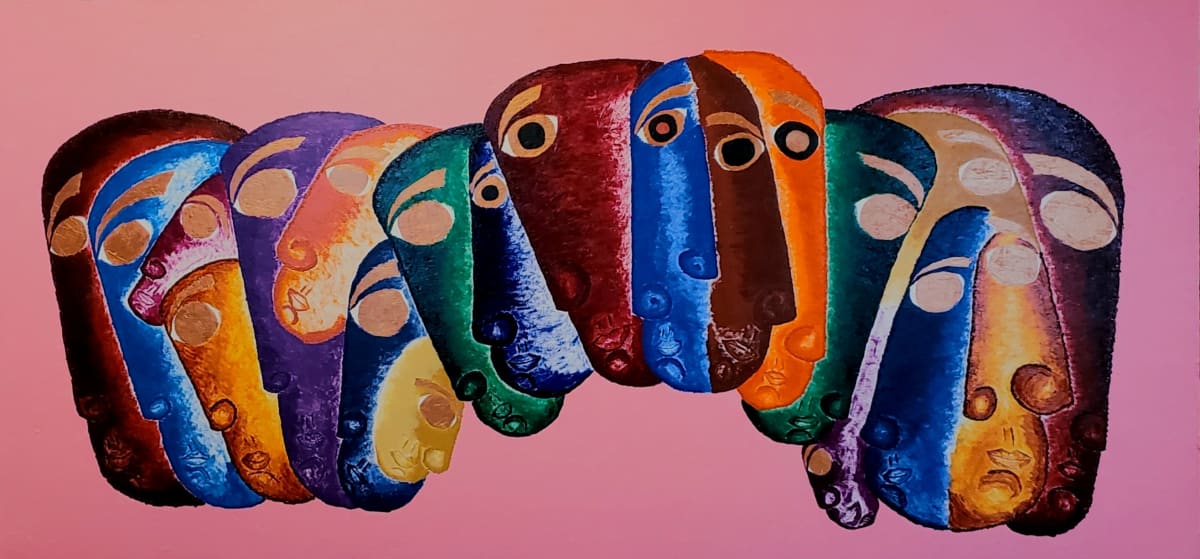 Variance by Dante Small  Image: An observation and experimentation of the various colors and textures of creation