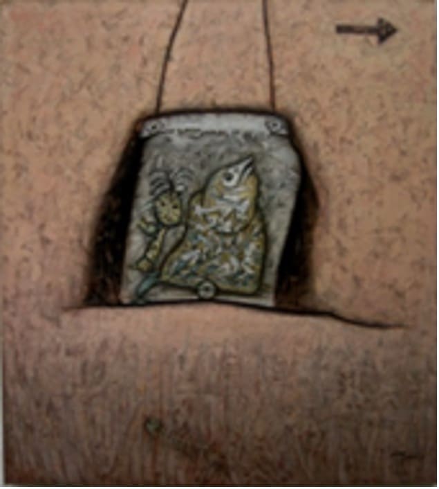 Deep Anguish by Hernan Illescas  Image: Emotional Seasons: The Ever-Shifting Landscape of the Soul .- Deep Anguish