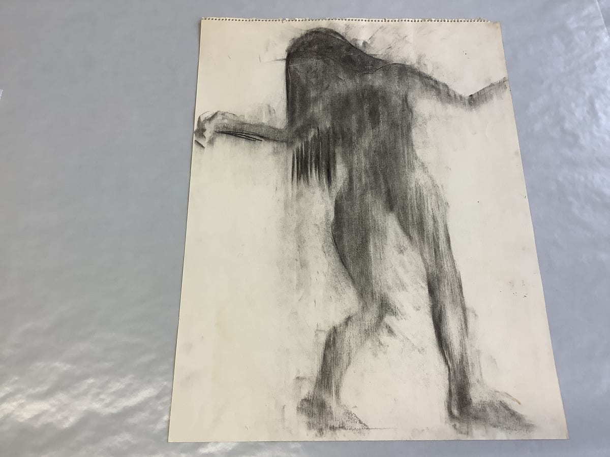 Untitled (Luly Santangelo) by Mary Frank  Image: Figure drawing of Luly Santangelo