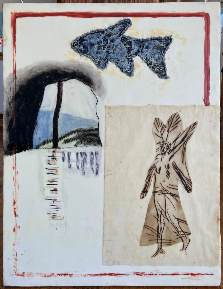 Fish and Fairy (0226) by Mary Frank 