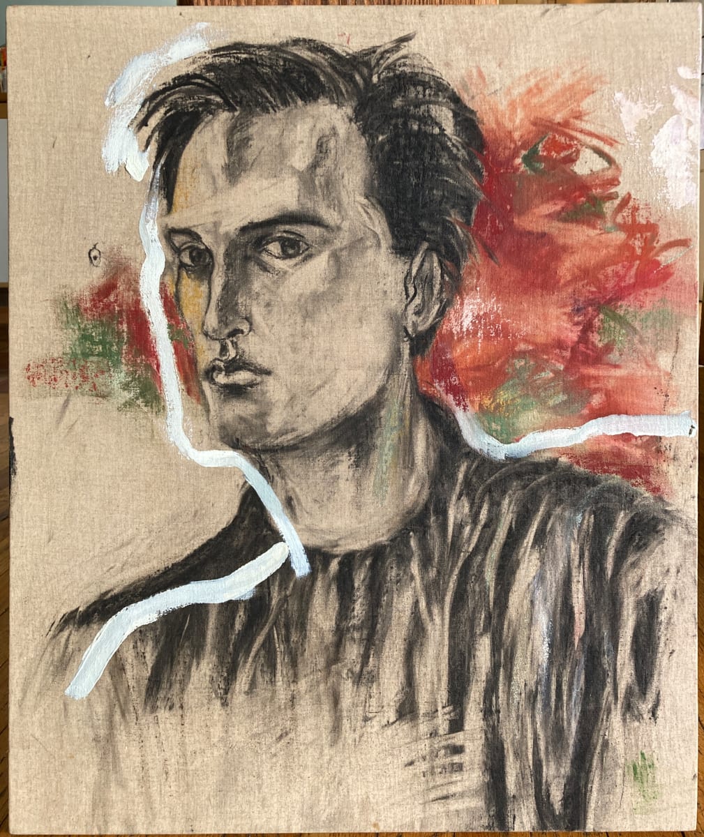 Portrait of Max (0229) by Mary Frank 