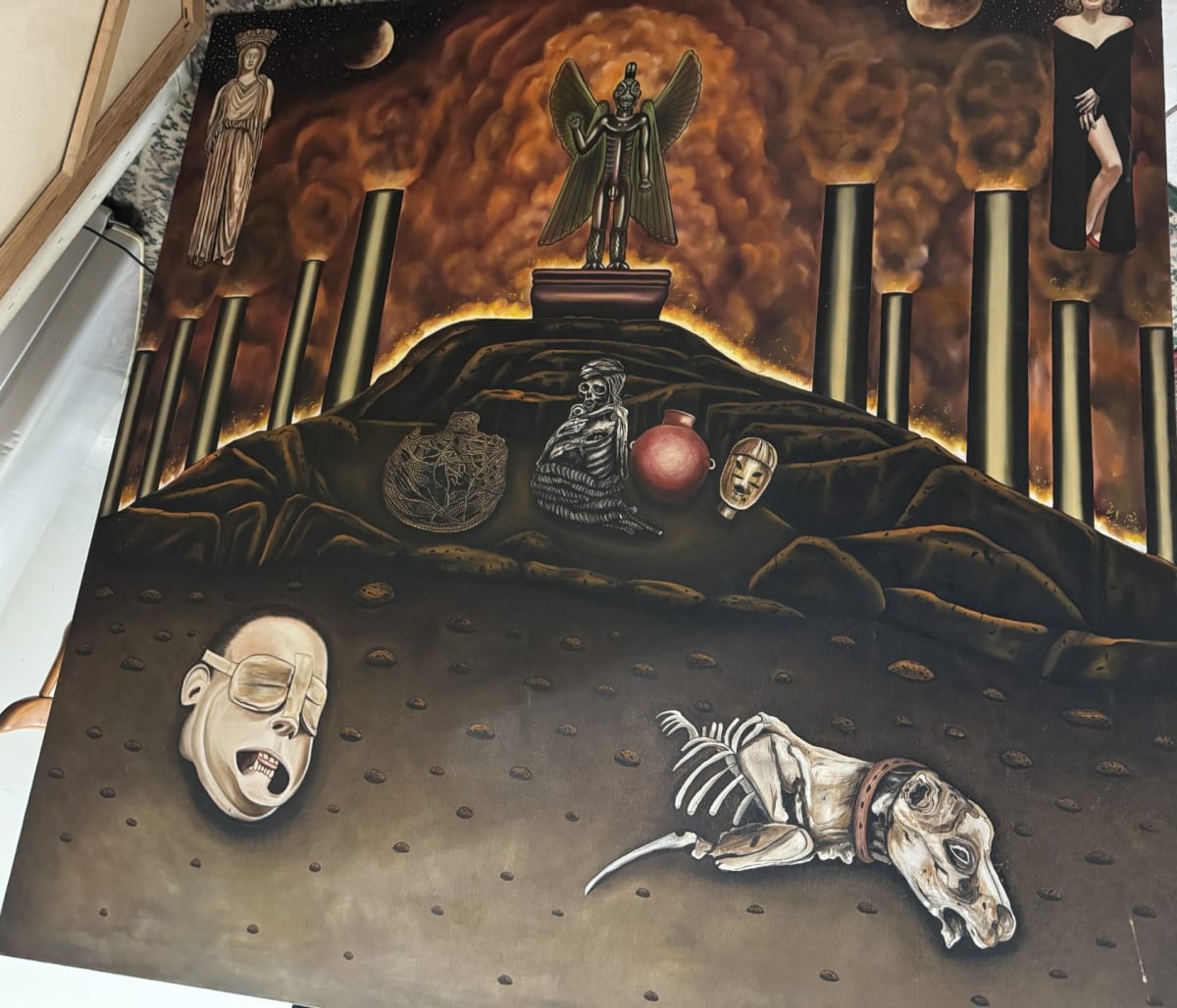 Wazooza by Michael Lawrence  Image: War, Industry, Death