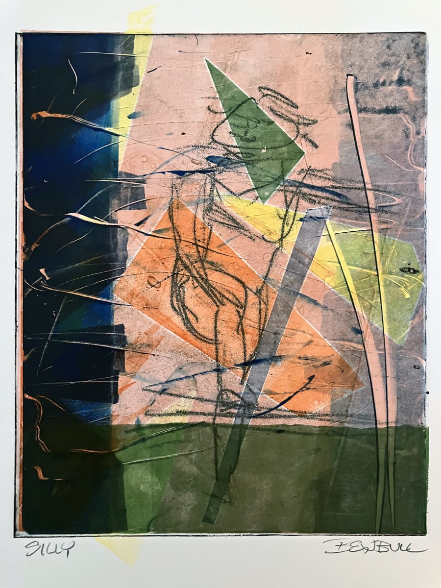 Silly by Ben Bull  Image: Monoprint collage