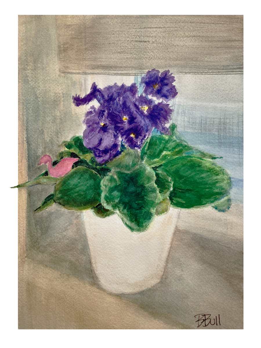Violet with Bird by Ben Bull, Image 1.