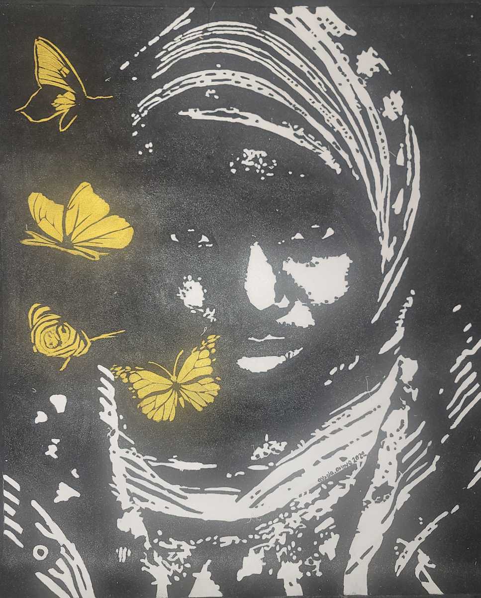 Butterfly Girl by Ayoola Omovo 