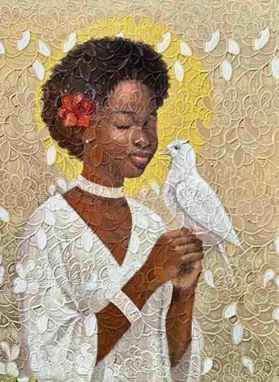 Sanctuary in Her Hands by Ade Odunfa, Image 1.