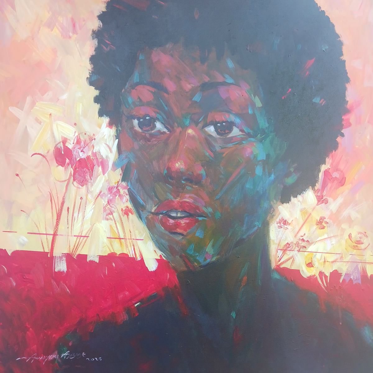 Lost in the flowers by Ajibade Awoyemi, Image 4.