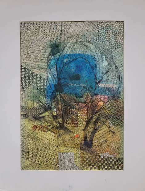VILLAGE WOMAN by Nike Okundaye, Image 1.