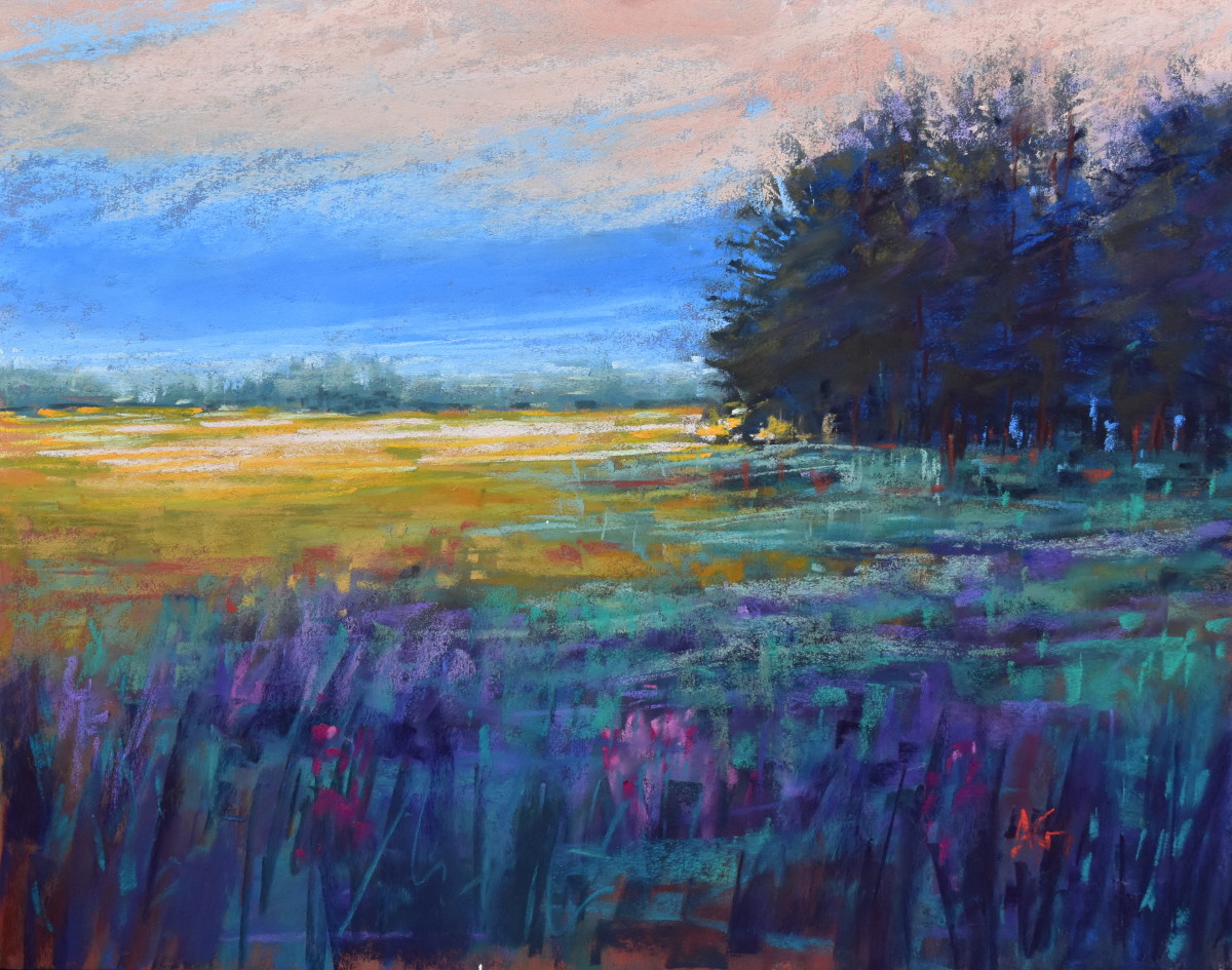 Lavender Dance by Alejandra Gos 