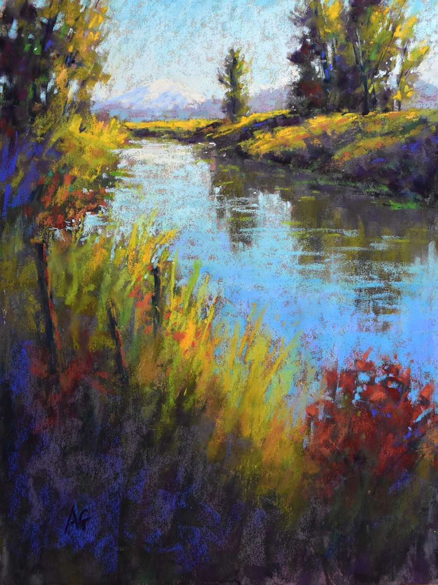 Looking down the slough by Alejandra Gos, Image 1.