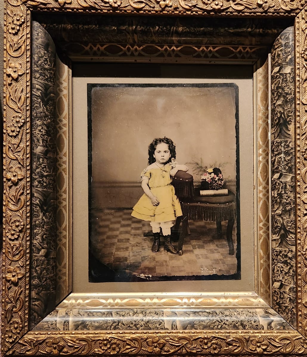 Girl in yellow dress 