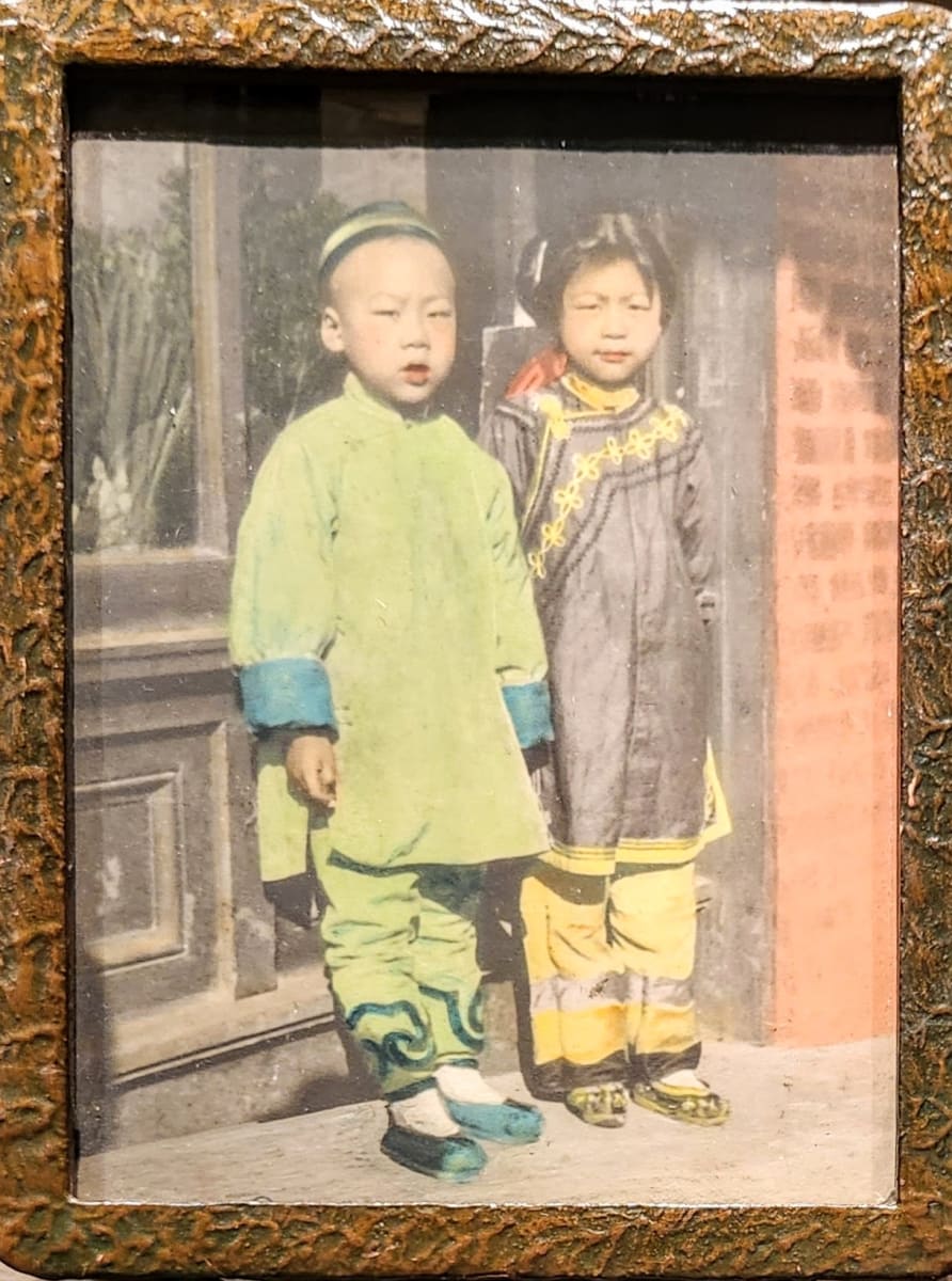 Chinese children in California 