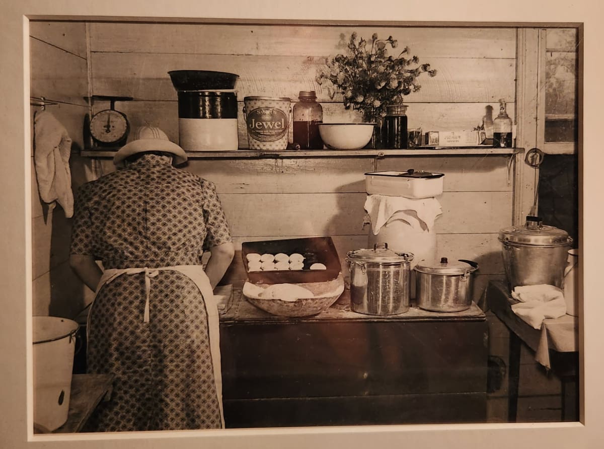 Making biscuits in Tallyho, North Carolina. 1939 by Marion Post Wolcott 