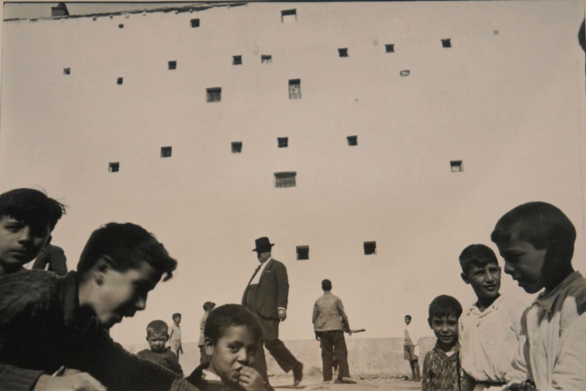 Madrid, 1926 by Henry Cartier Bresson  Image: Verso: Stamp: Mangum. Printed 1970s
