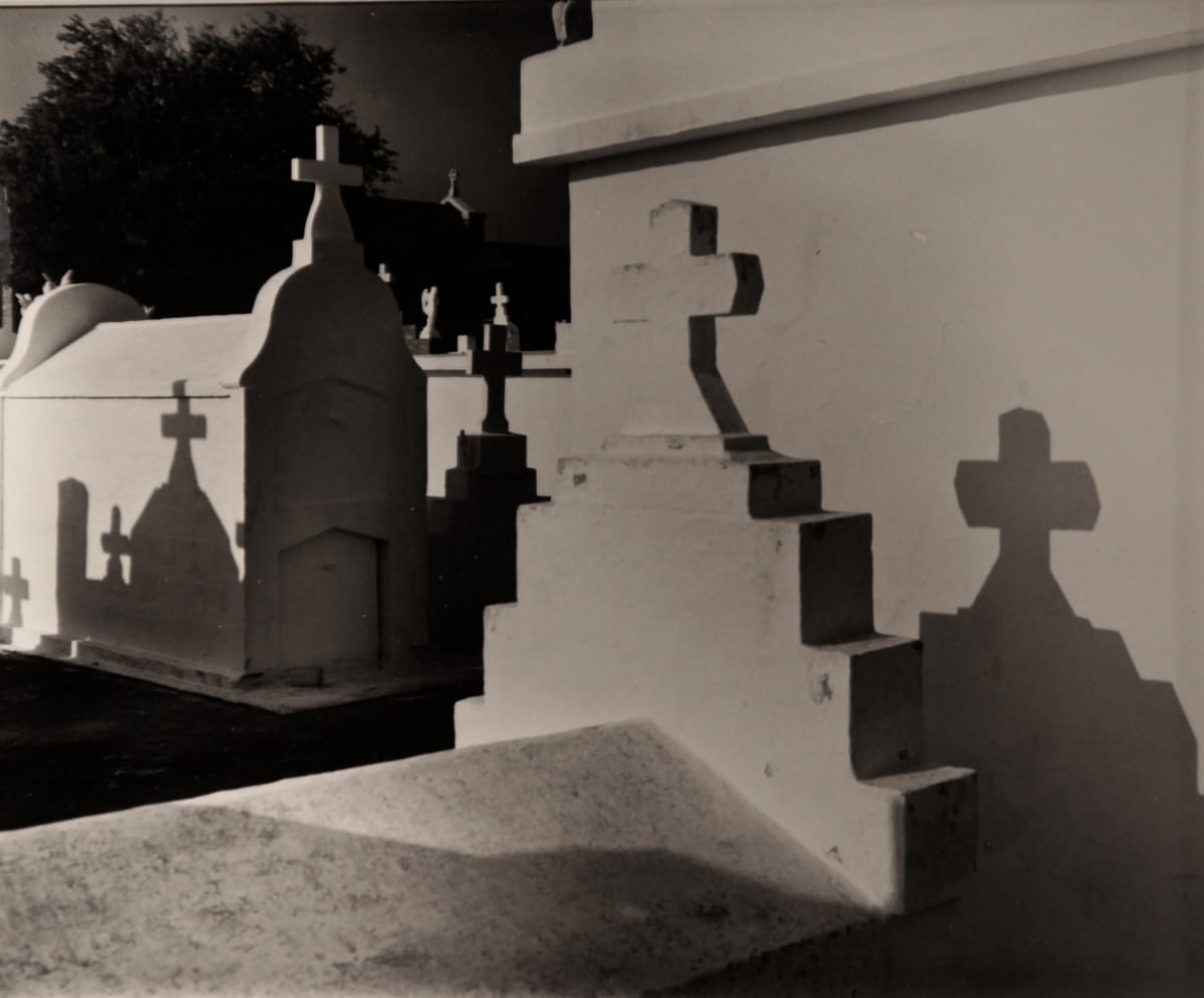 Cemetery Light and Dark by Clarence Laughlin 