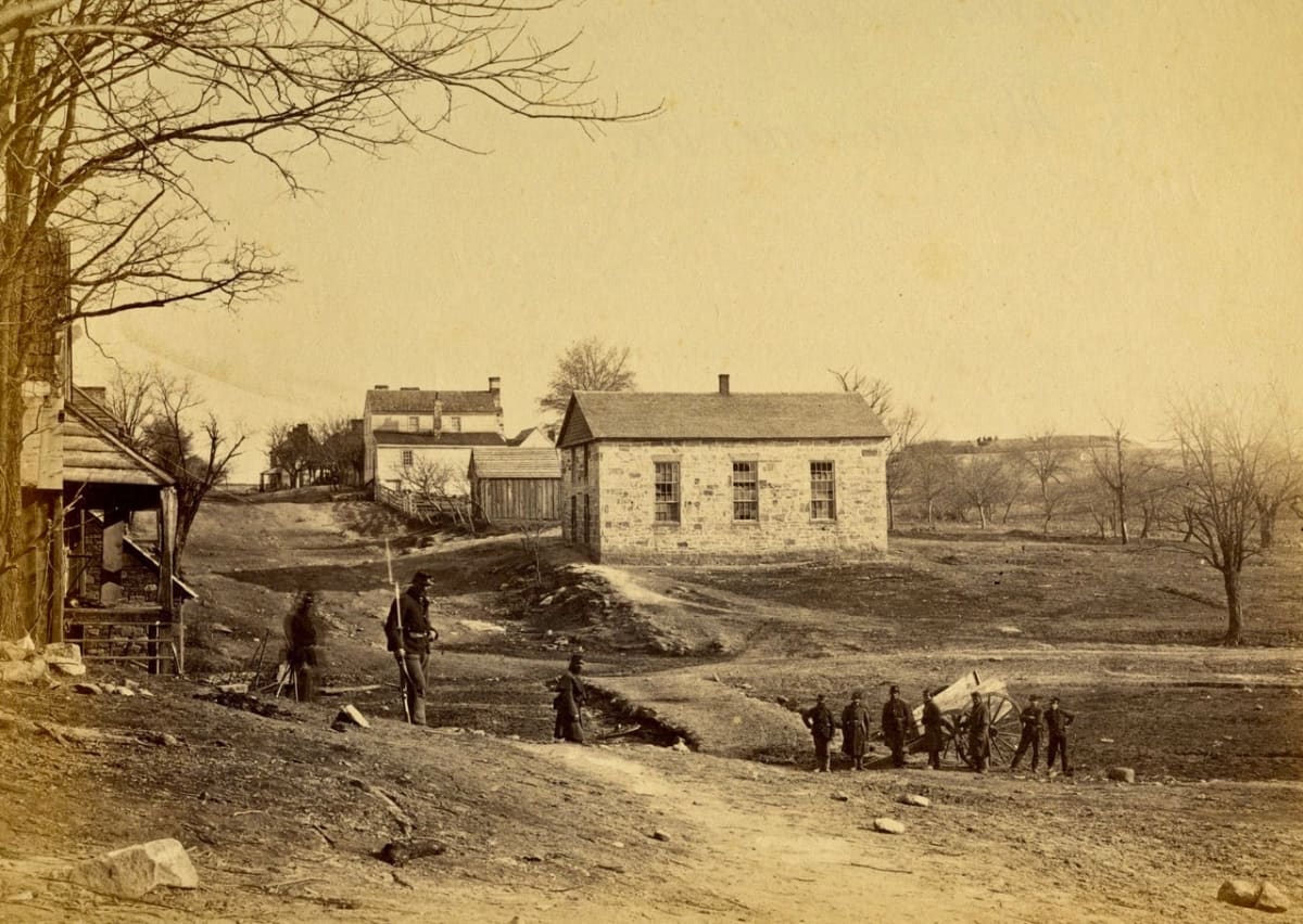 Bull Run, 1861 by George Barnard 