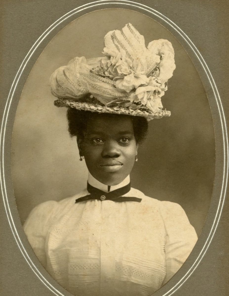 Woman in Fabulous Hat 