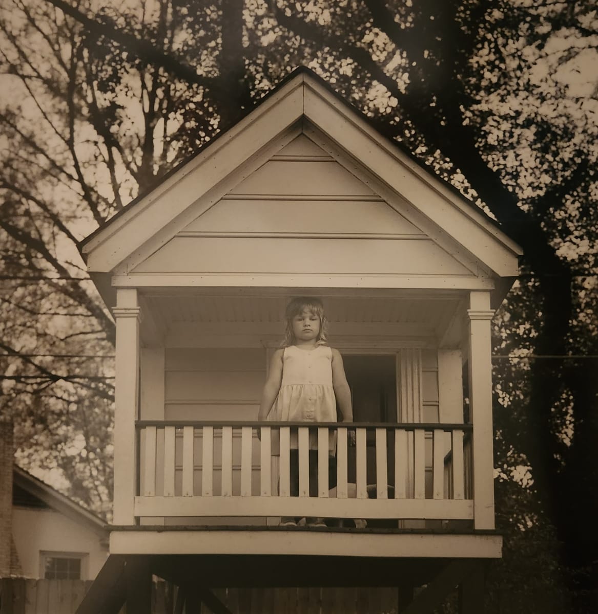 Katherine in the Playhouse, Monroe, Louisiana, 1989  Image: Copyright: Margaret Sartor