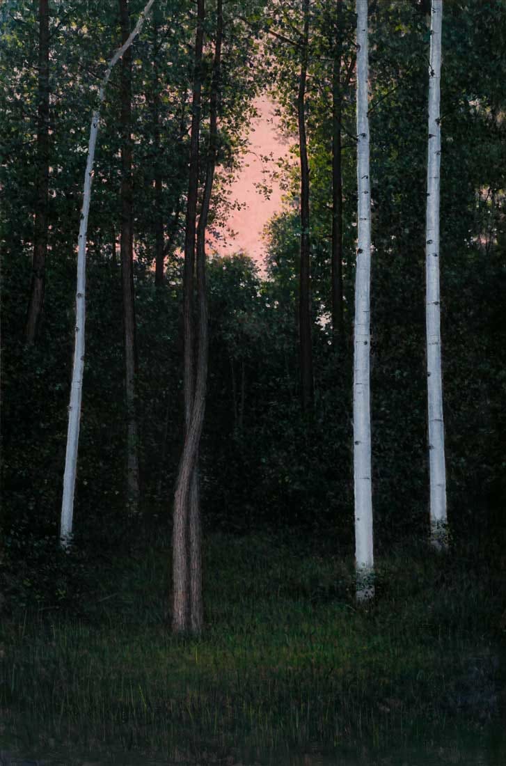 Aspen Pine Below Maroon Lake by Jeff Aeling 