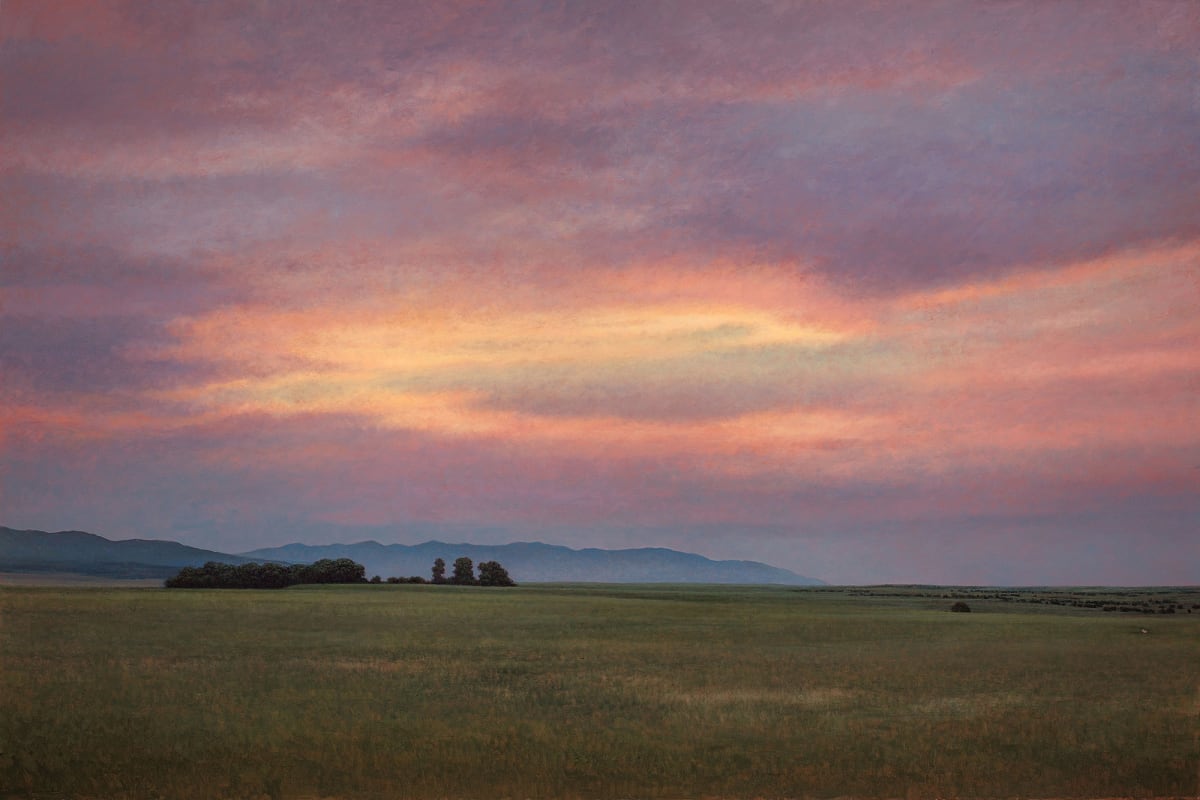 Sunset W. of Cotopaxi, CO by Jeff Aeling 