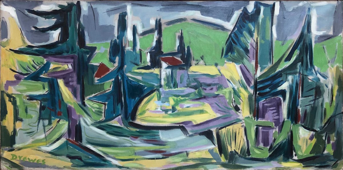 Summer Landscape by Werner Drewes 