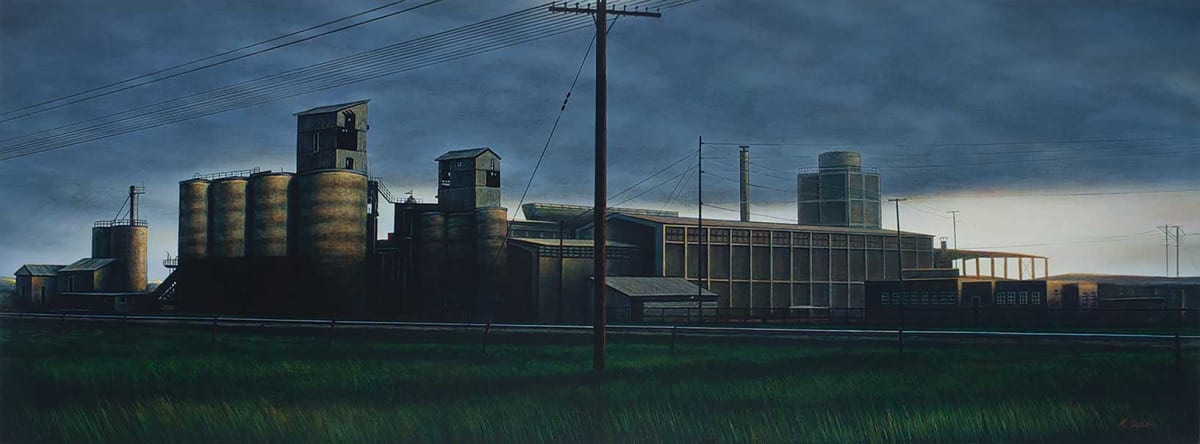Laramie Diptych by Rick Dula 