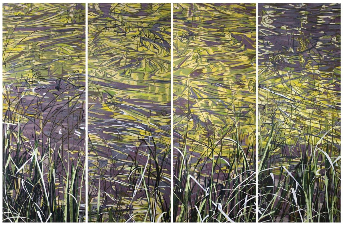 Sunrise I - IV (4 pieces) by Jean Gumpper 