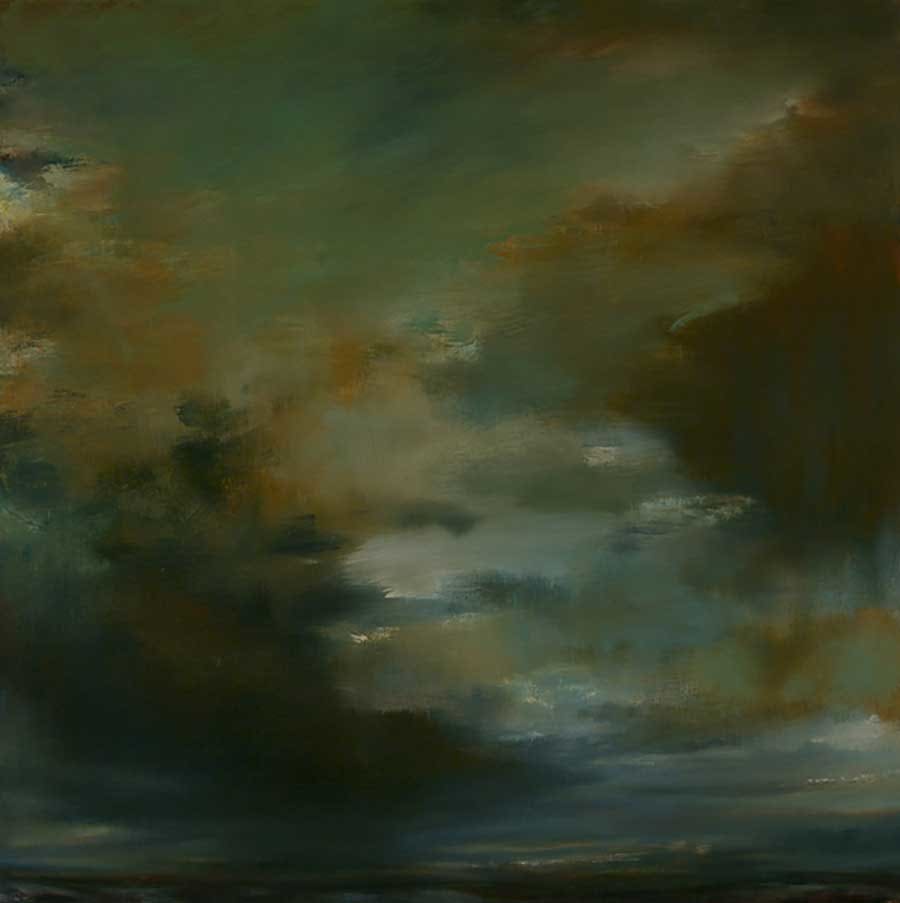 Eternity #4 (Gray under Ochres) by Debra Salopek 