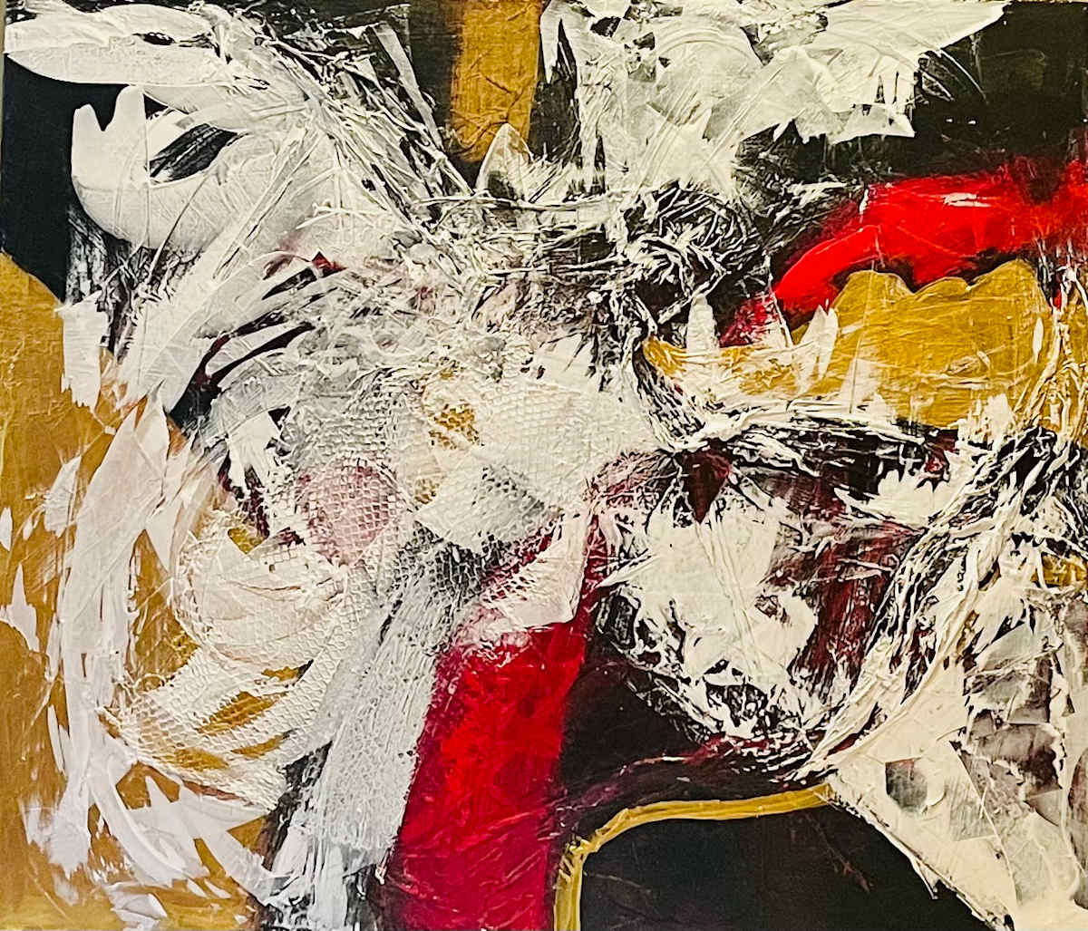 Dreaming 38.5 x 33 by Sandra chu 