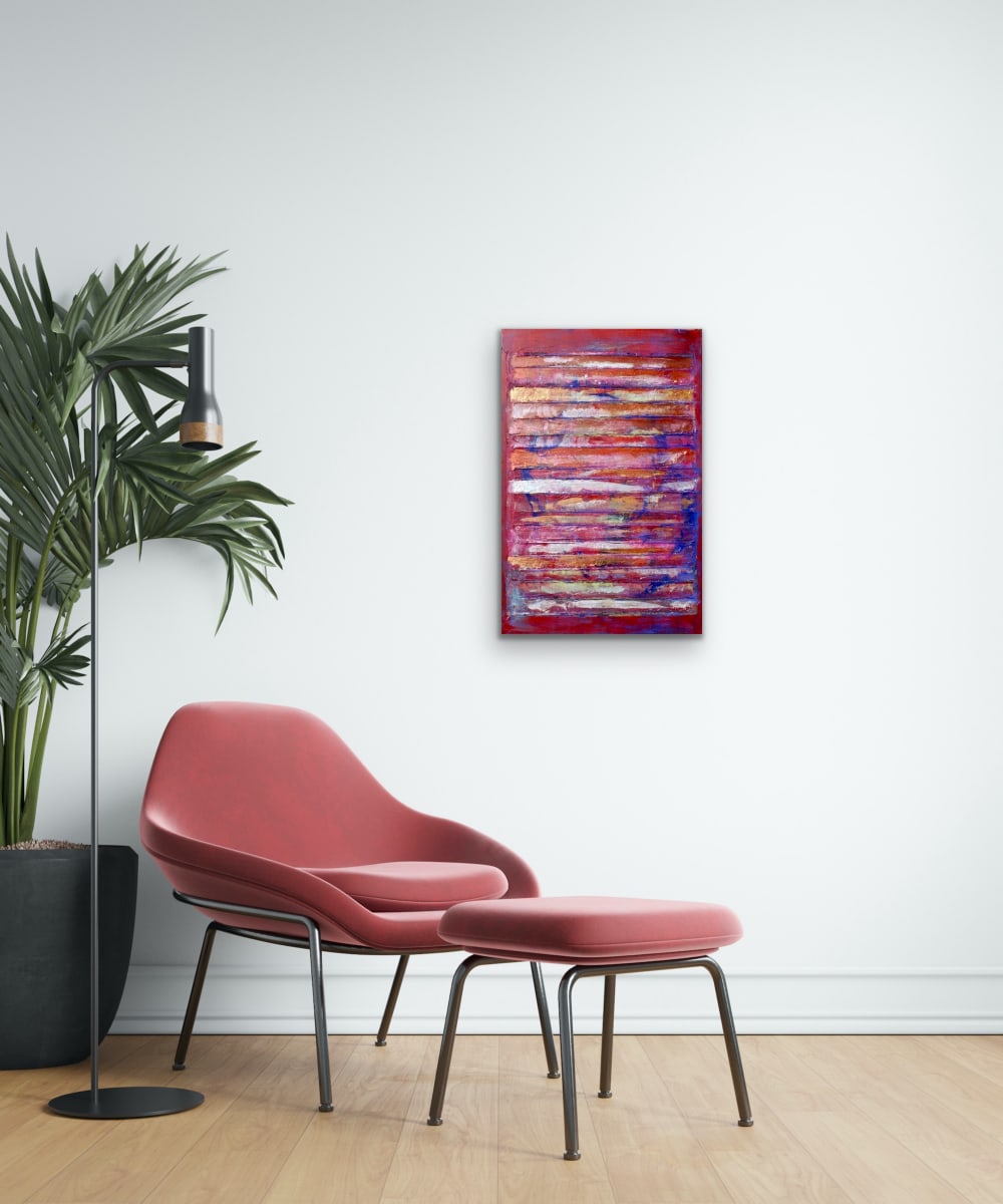 Harmony 36 x 24 by Sandra E Chu 